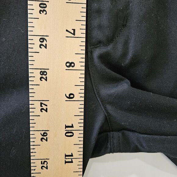 Volcom Women's Chickie High Rise Chino Pants Black Size 24 - Picture 9 of 11